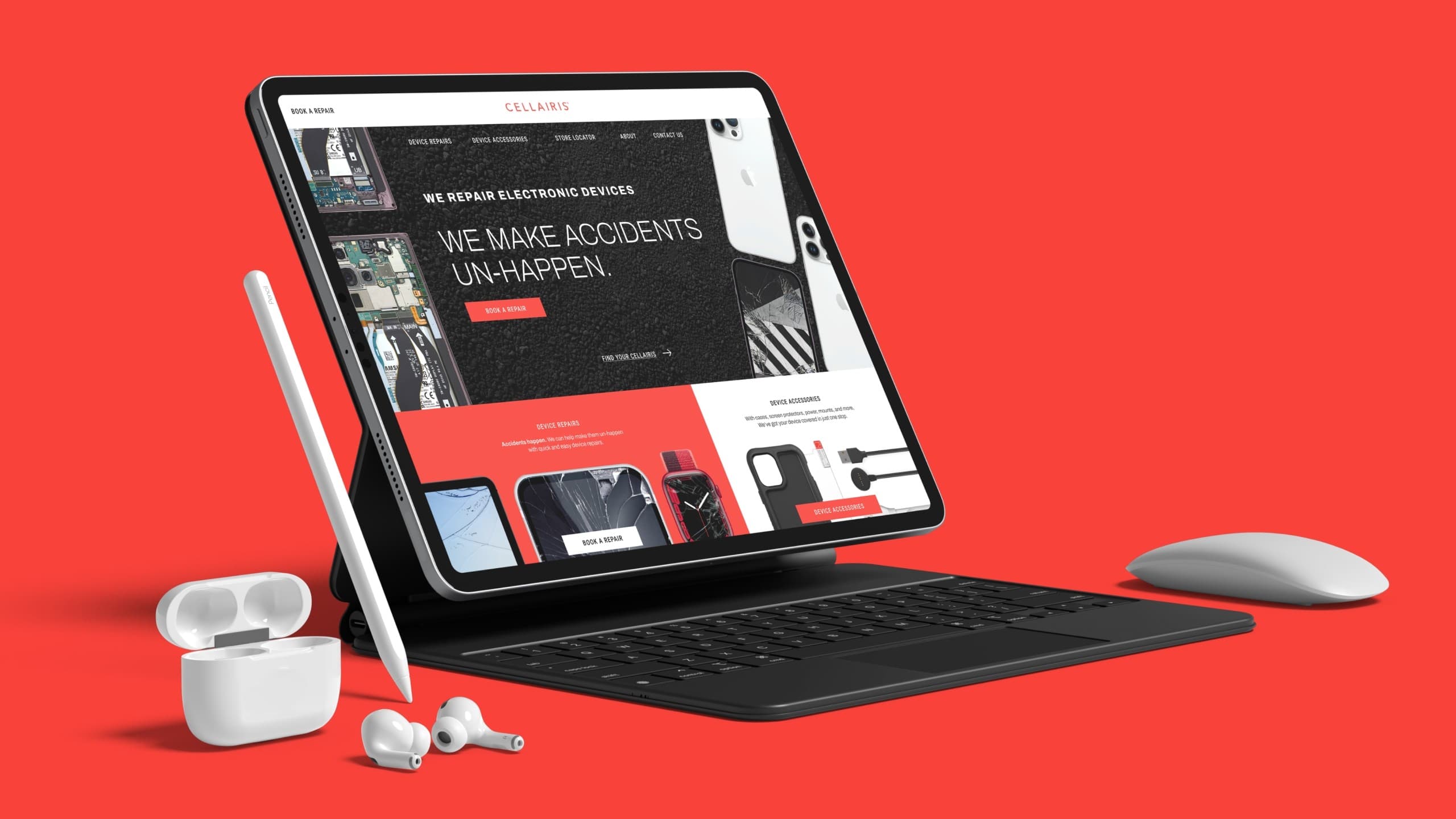 Cellairis Website Redesign — 2
