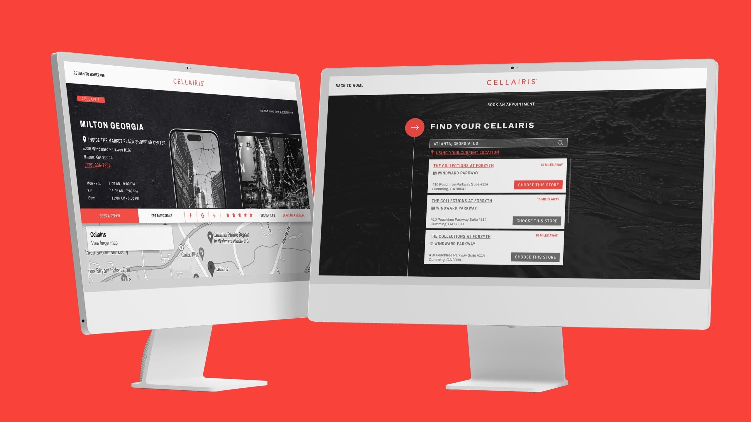 Cellairis Website Redesign — 3