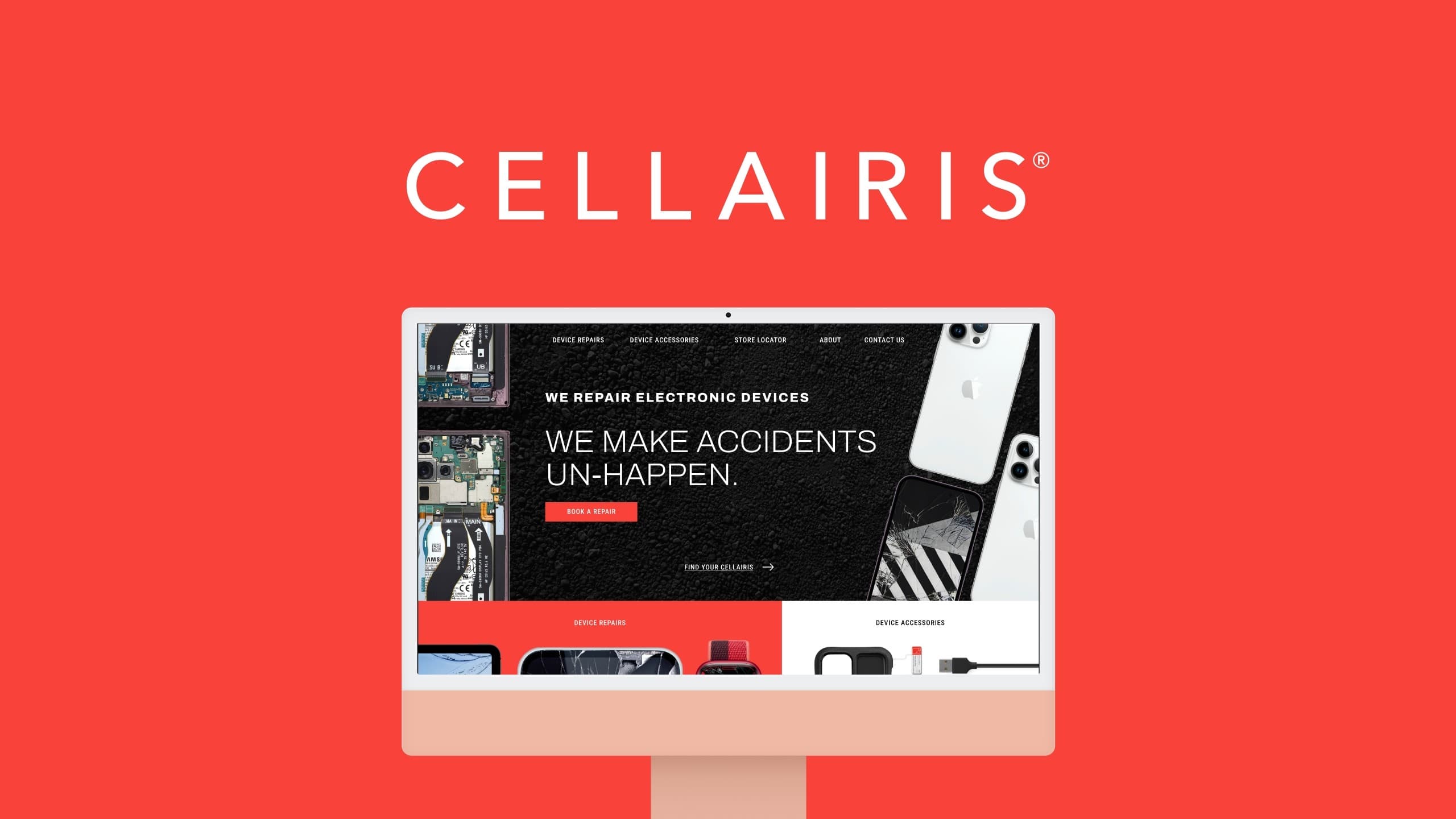 Cellairis Website Redesign