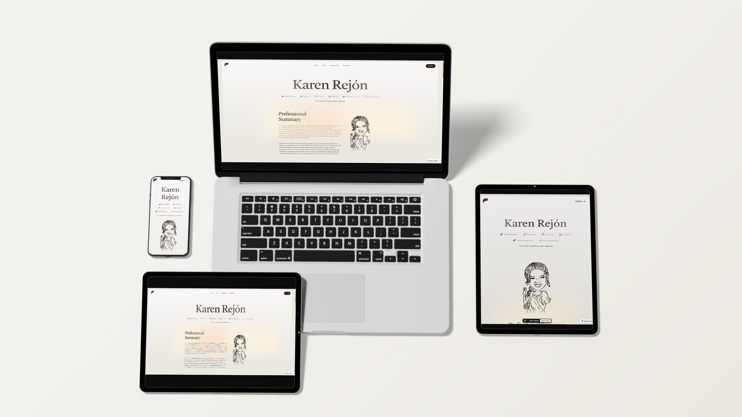 Karen's Portfolio Website — 1